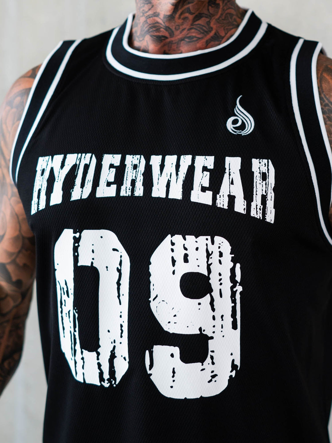 Octane Mesh Jersey - Black Clothing Ryderwear