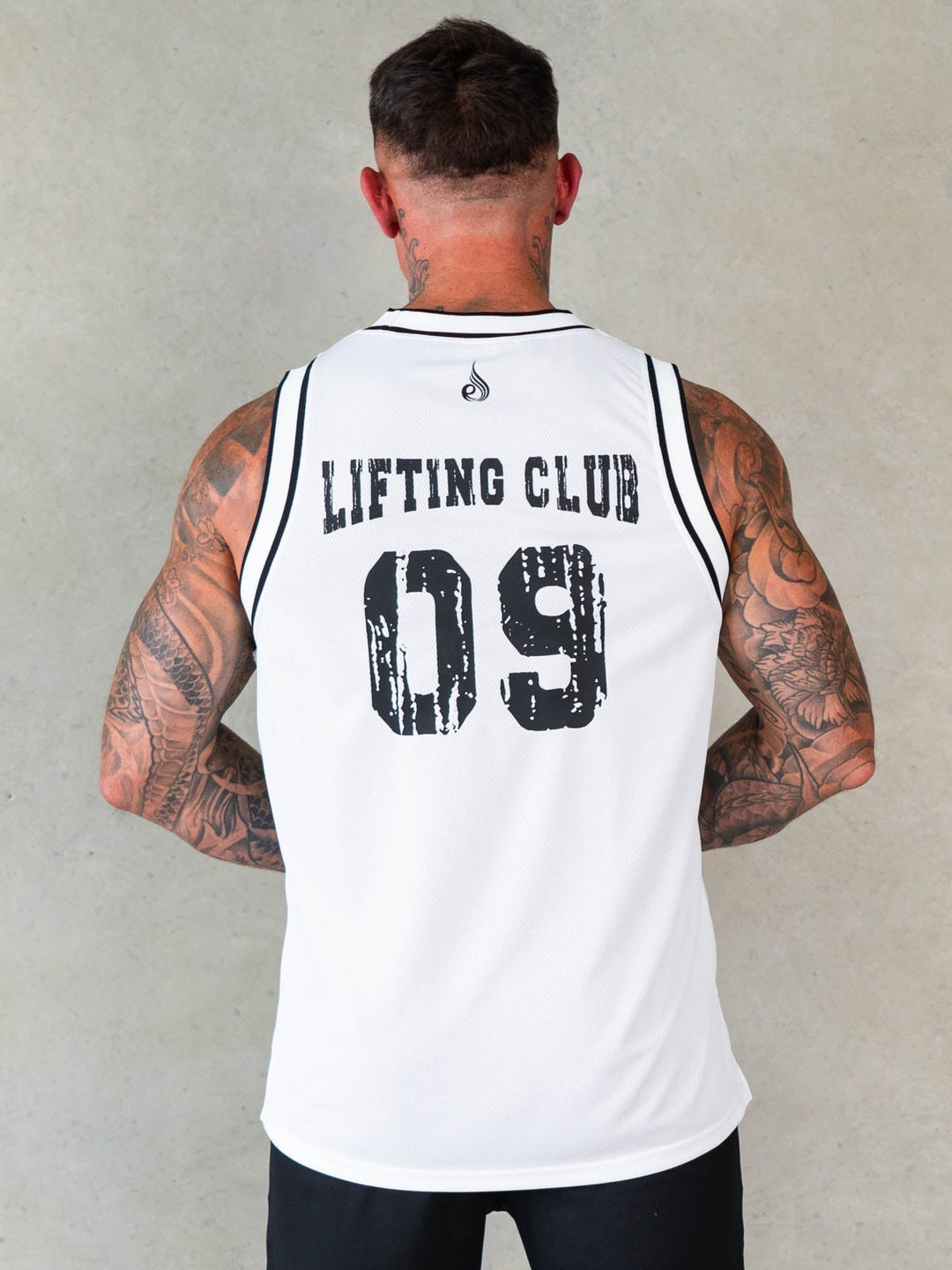 Octane Mesh Jersey - White Clothing Ryderwear