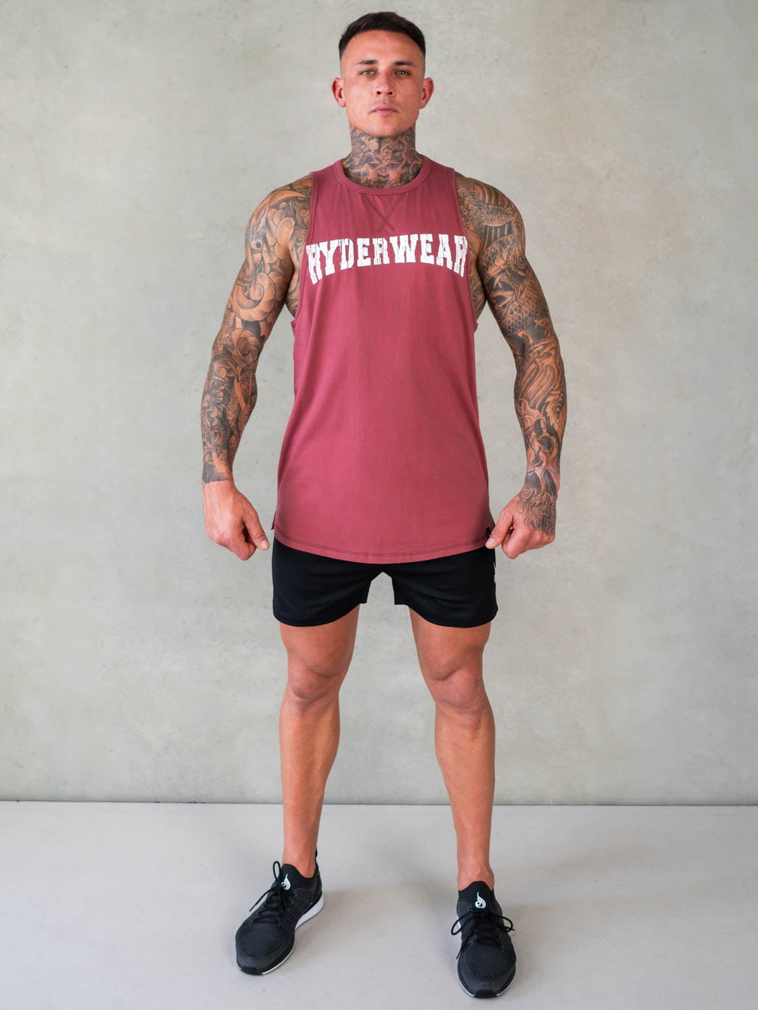 Octane Tank - Red Oxide Clothing Ryderwear