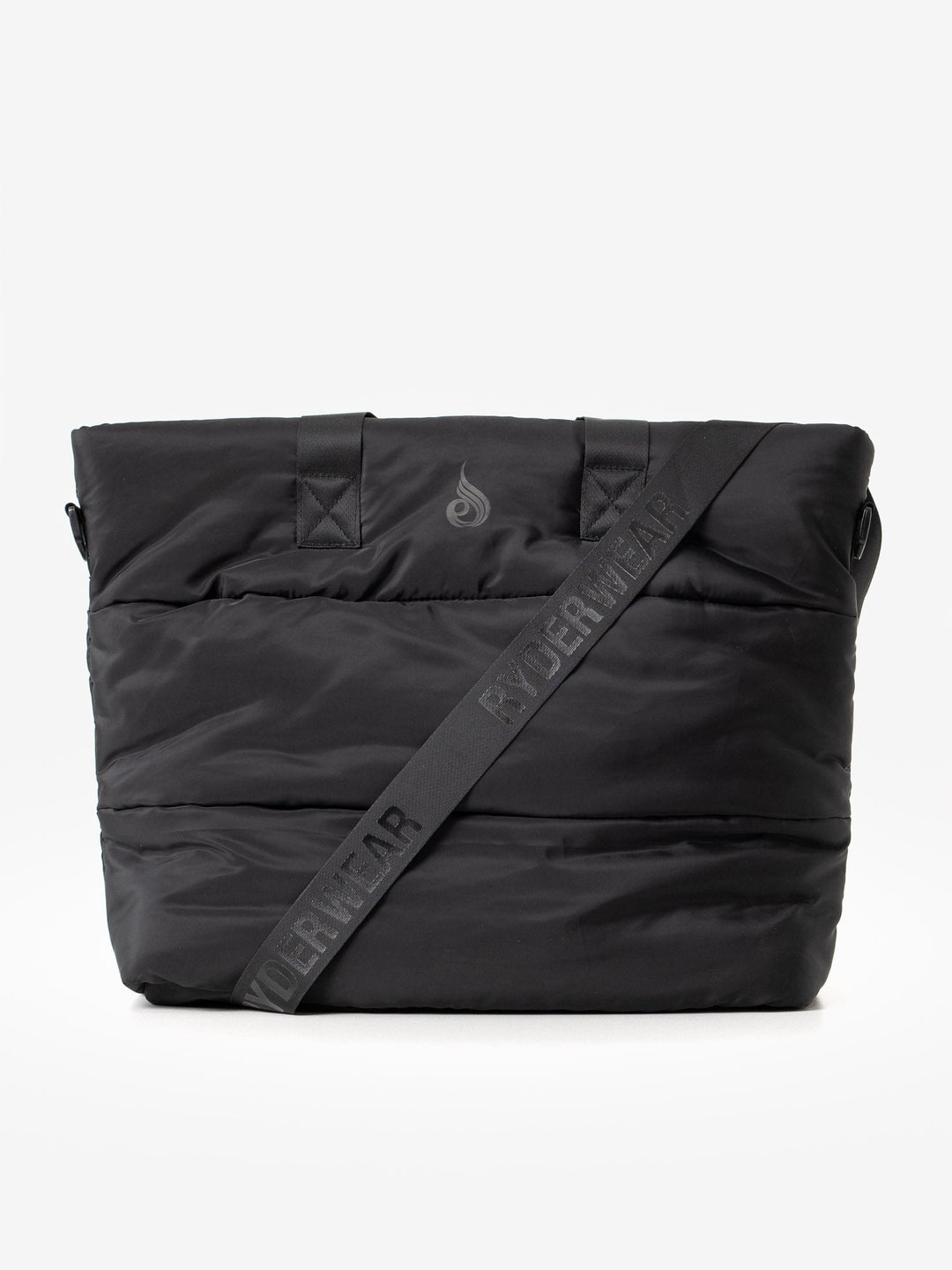 Puffer Tote Bag - Black Accessories Ryderwear