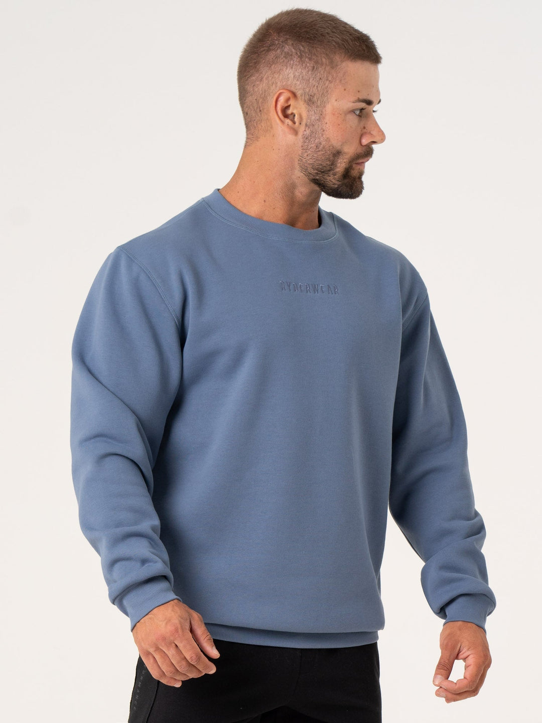 Pursuit Pullover - Denim Blue Clothing Ryderwear