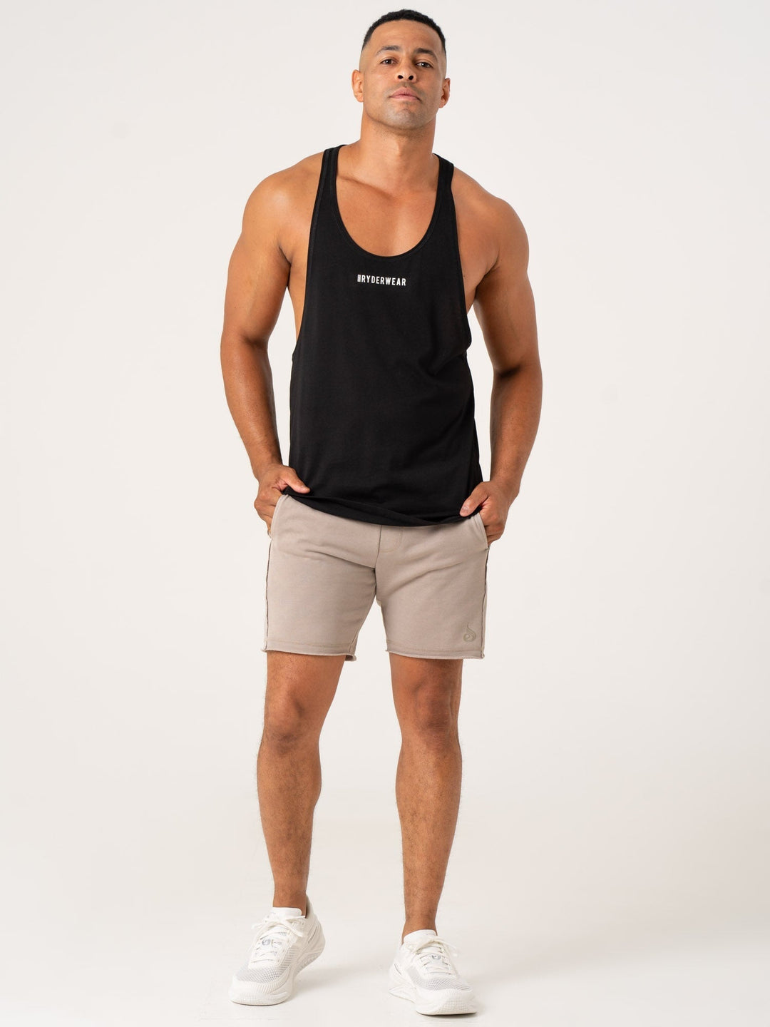 Pursuit Stringer - Black Clothing Ryderwear