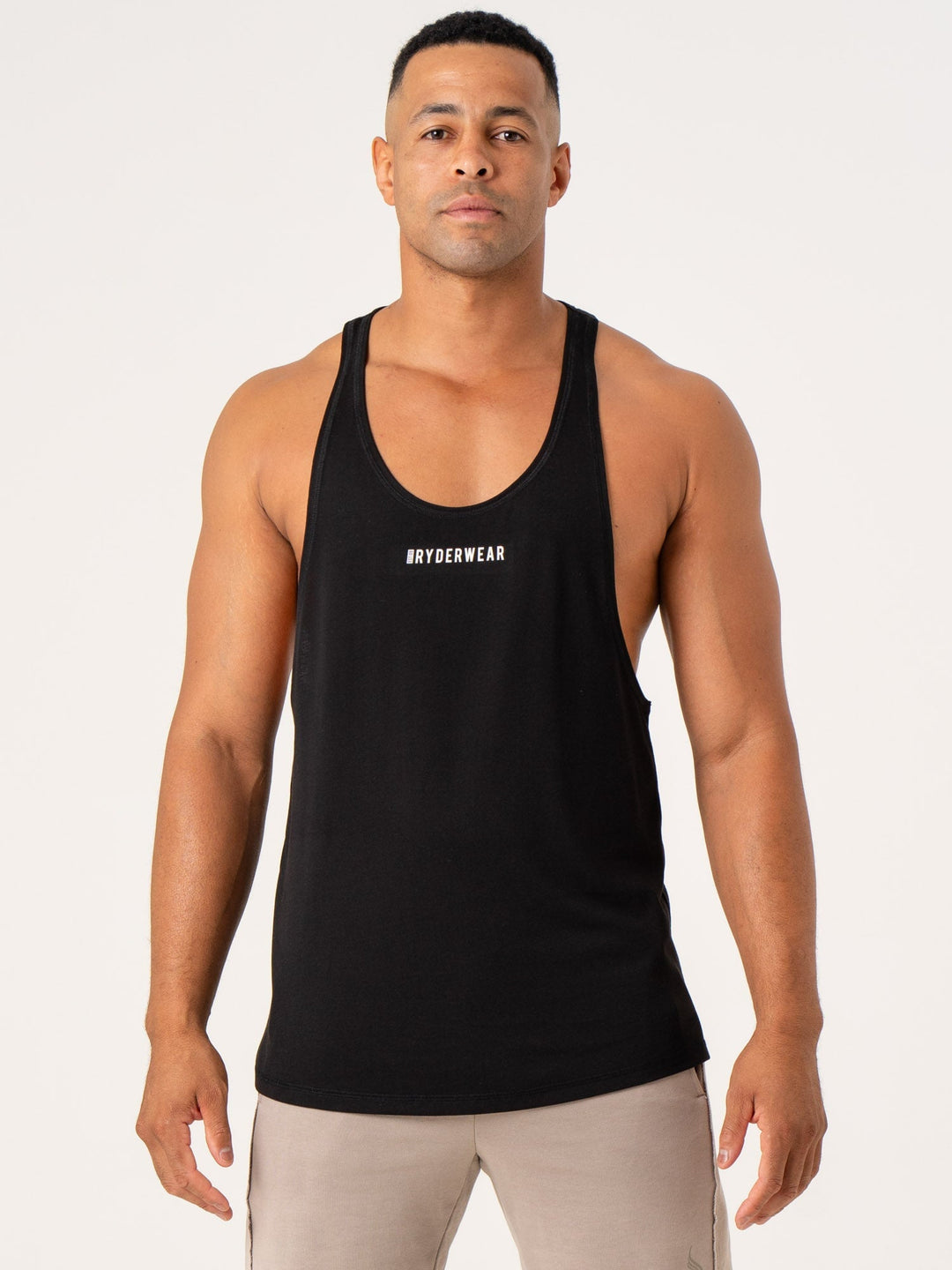 Pursuit Stringer - Black Clothing Ryderwear