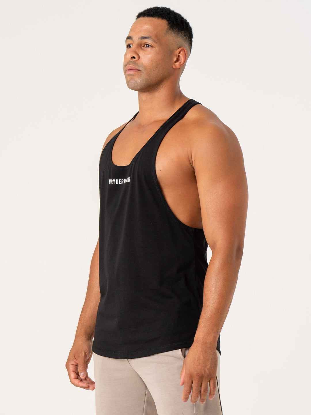 Pursuit Stringer - Black Clothing Ryderwear