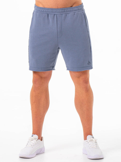 Pursuit Track Shorts Denim Blue