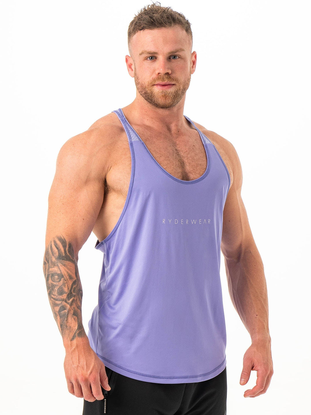 Ryder T-Back - Deep Lilac Clothing Ryderwear