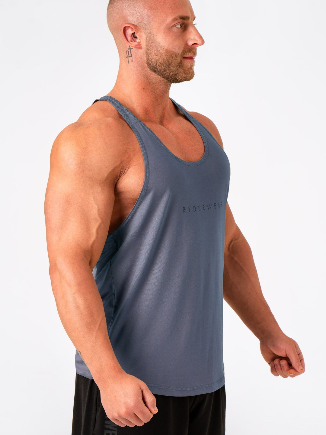 Ryder T-Back - Denim Blue Clothing Ryderwear