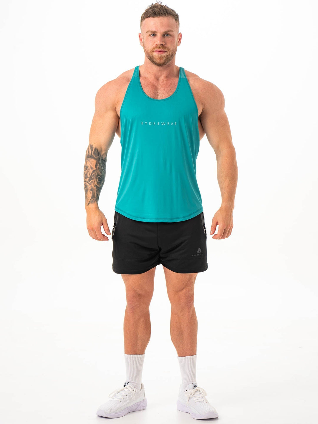 Ryder T-Back - Teal Clothing Ryderwear