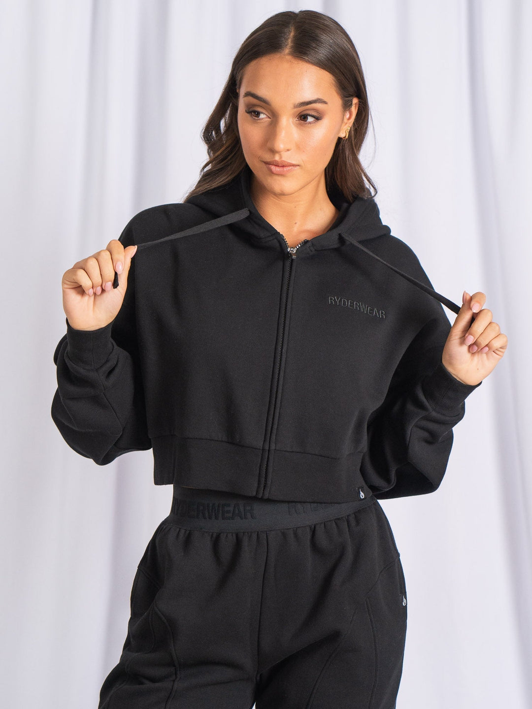 Ryderwear Track Jacket - Black Clothing Ryderwear