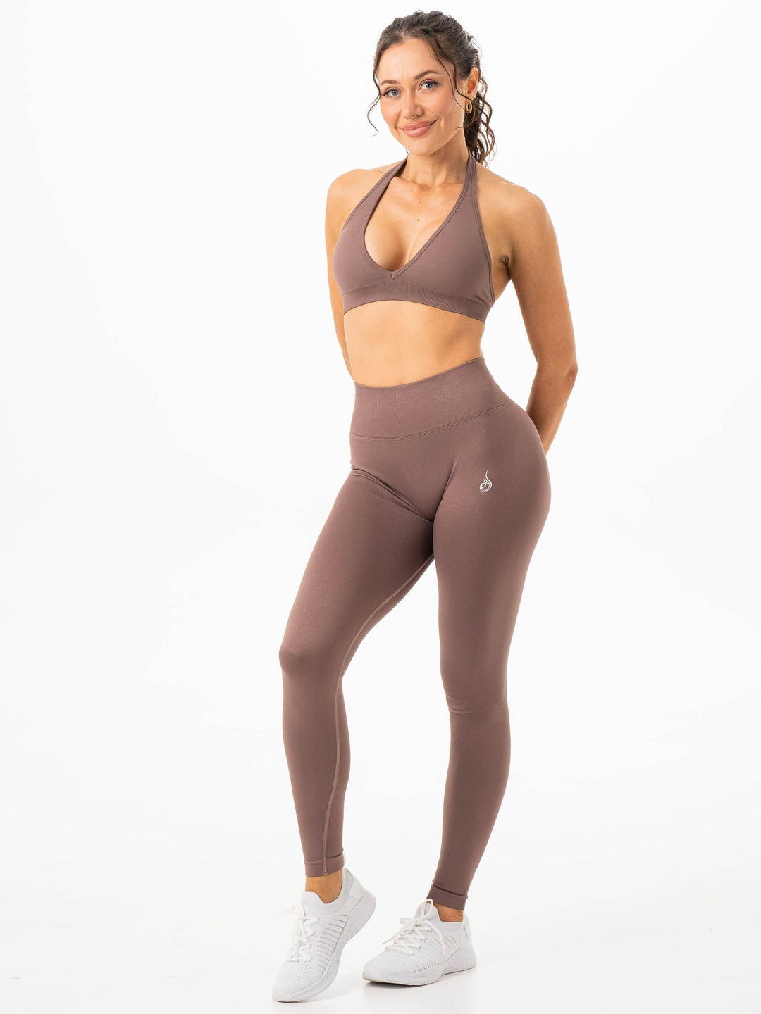 Sculpt Seamless Leggings - Mocha Clothing Ryderwear
