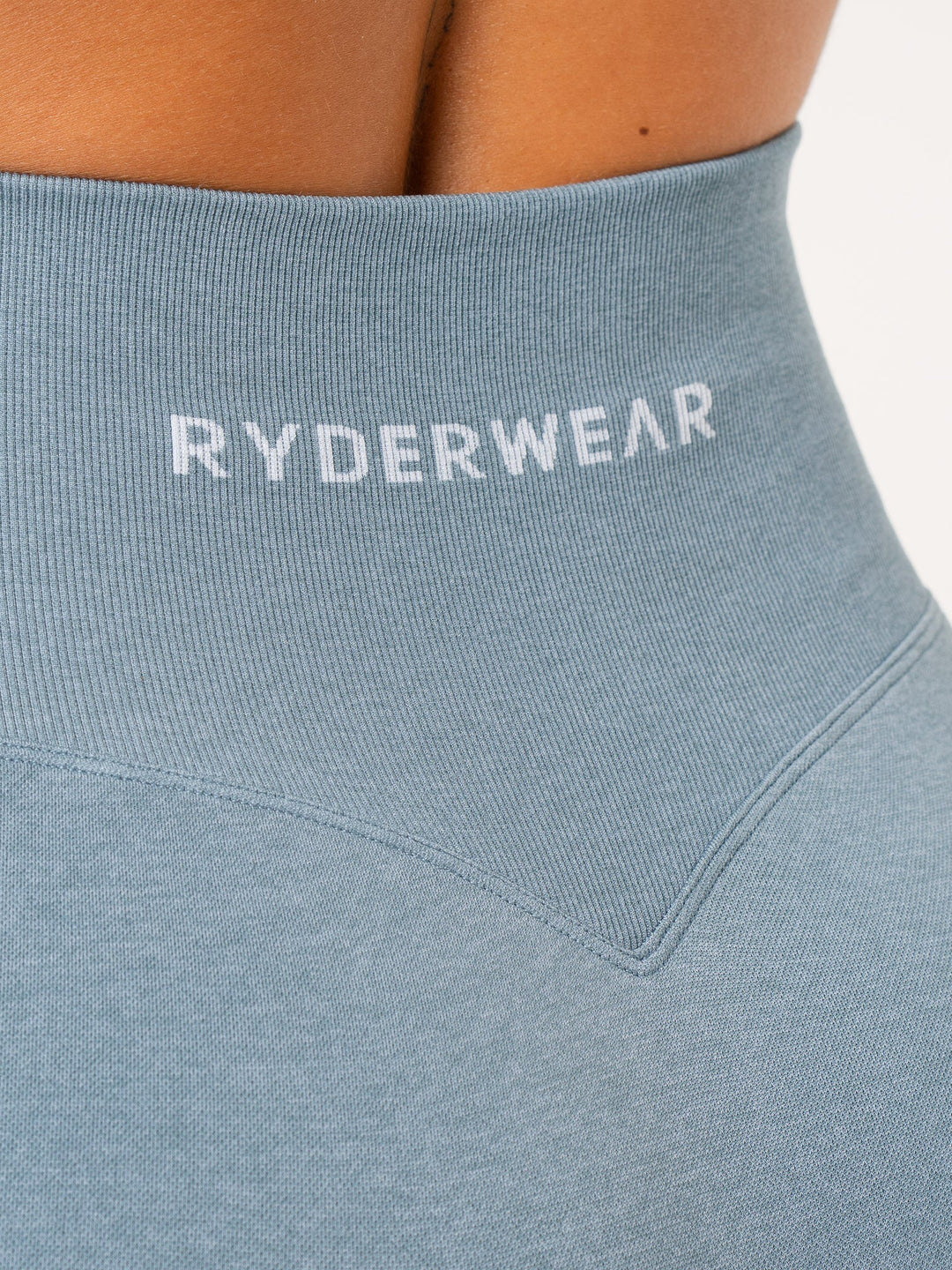 Sculpt Seamless Shorts - Petrol Marl Clothing Ryderwear