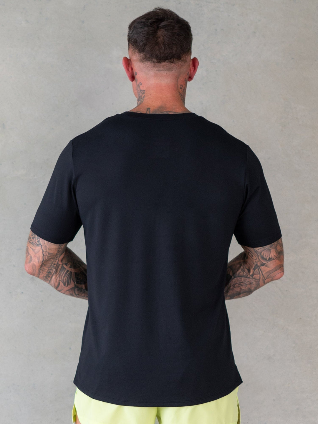 Soft Tech T-Shirt - Black Clothing Ryderwear