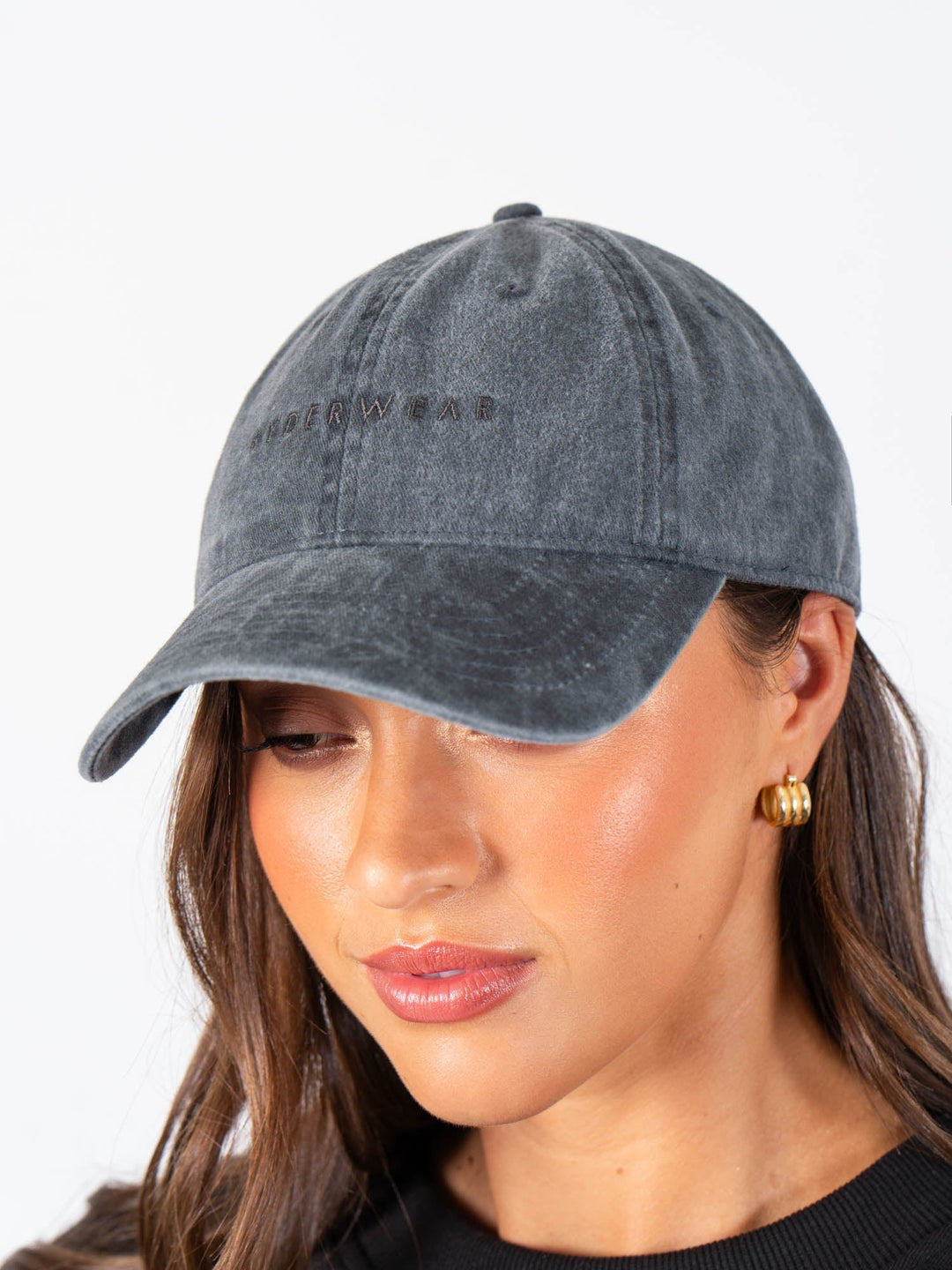 Stonewash Cap - Charcoal Accessories Ryderwear