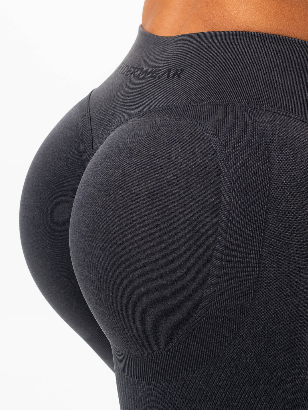 Stonewash Scrunch Seamless Leggings - Black Stonewash Clothing Ryderwear