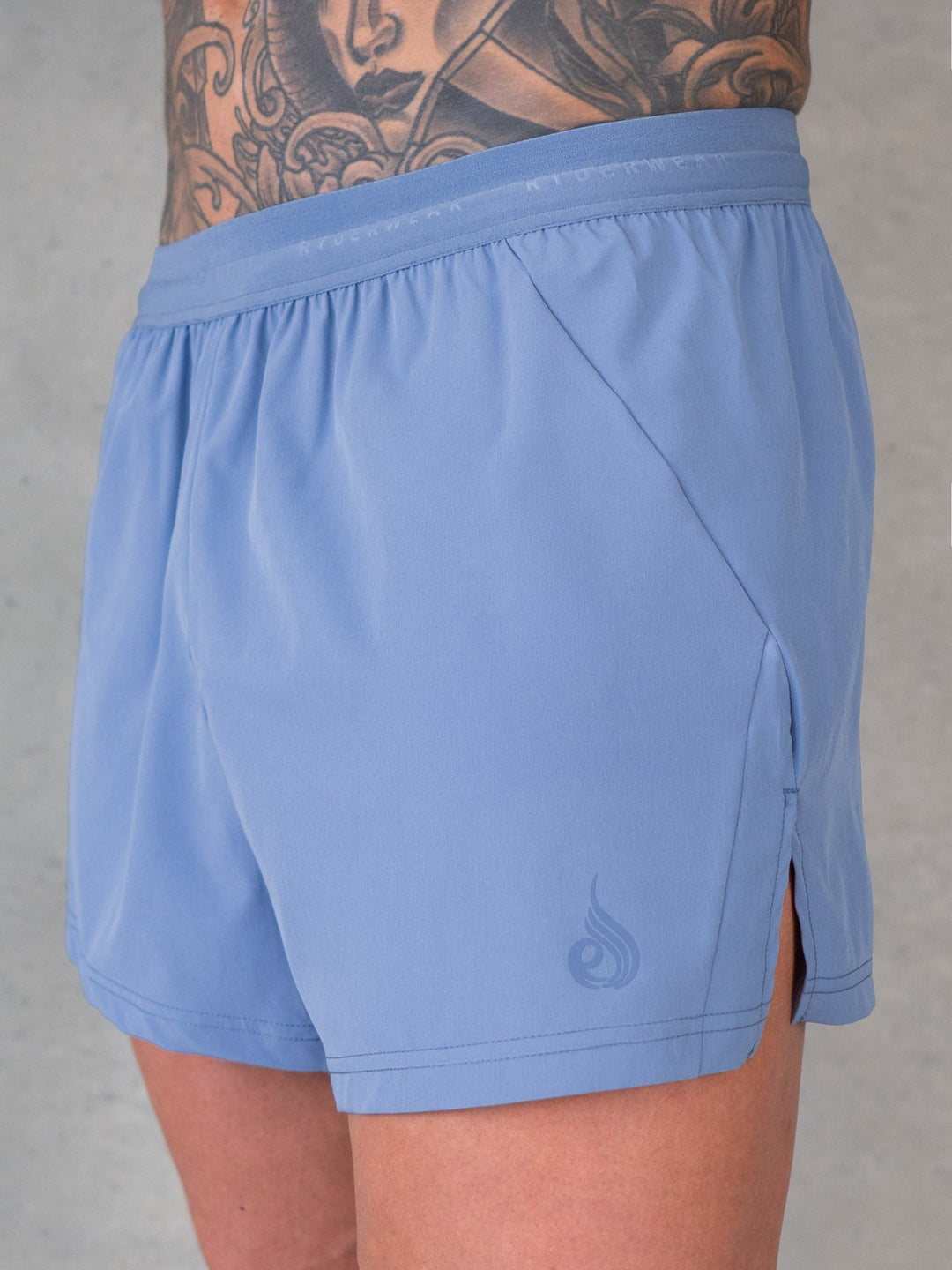 Training Shorts - Denim Blue Clothing Ryderwear