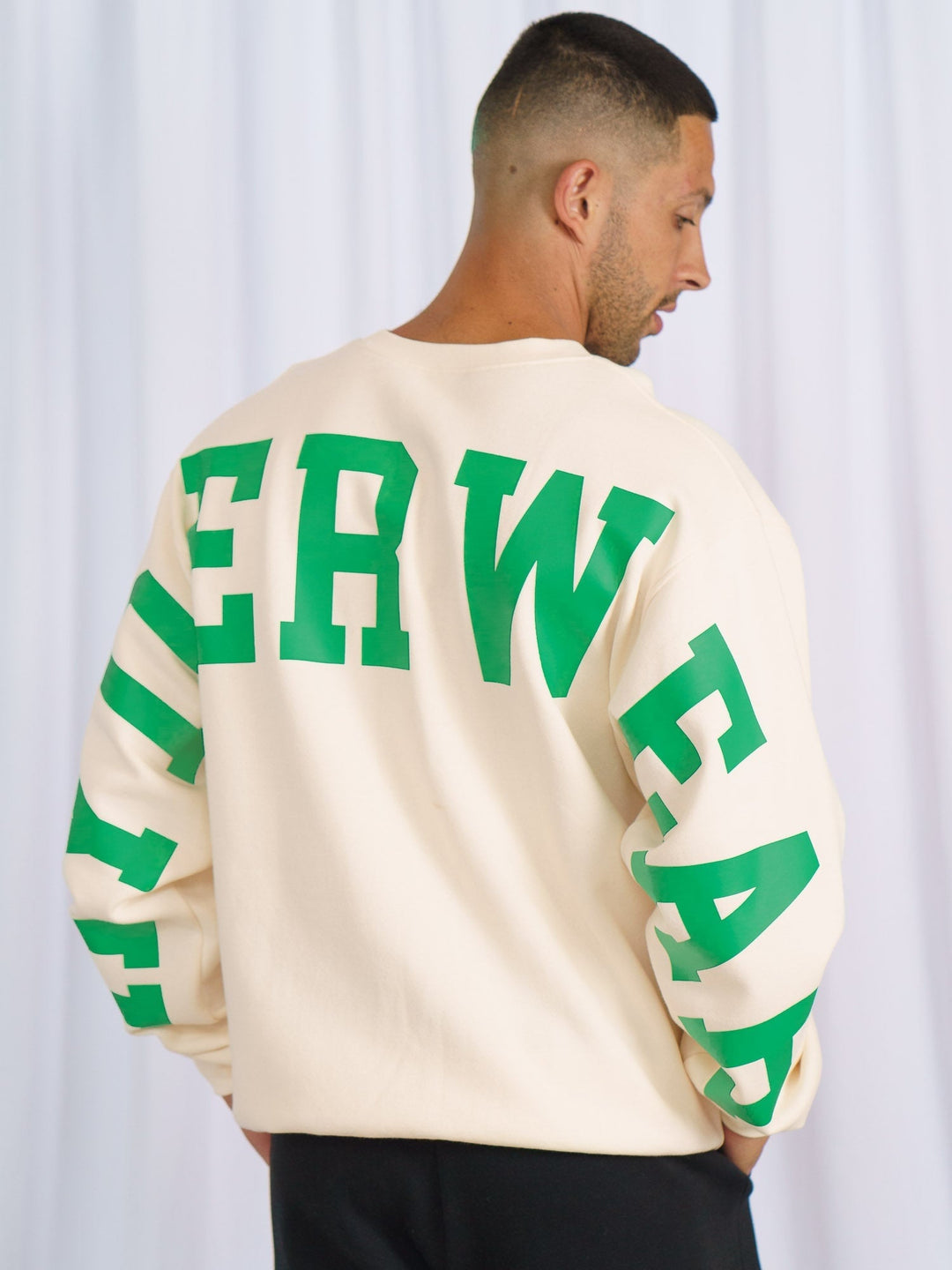 Unisex Collegiate Sweater - Vanilla Clothing Ryderwear