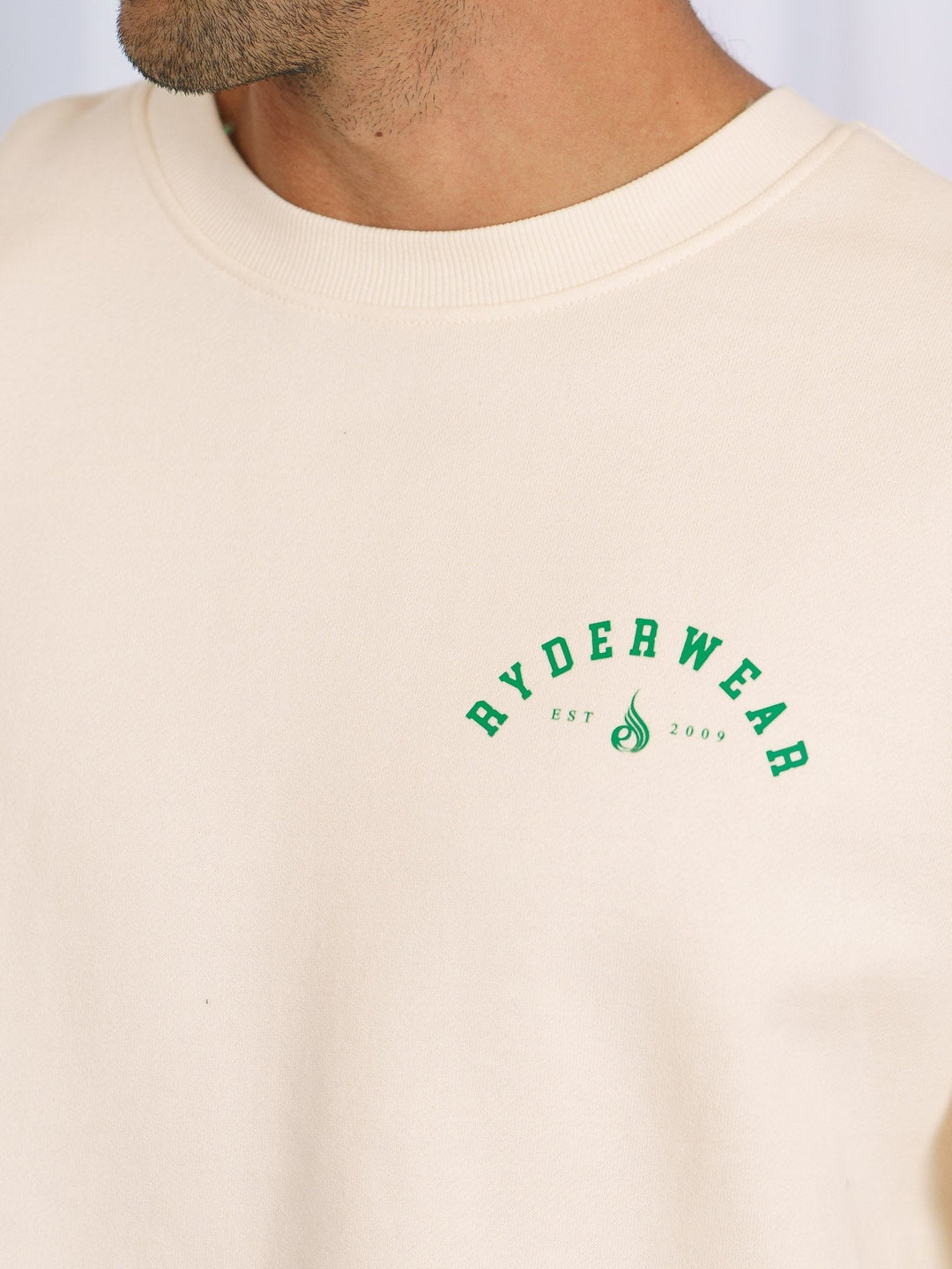 Unisex Collegiate Sweater - Vanilla Clothing Ryderwear