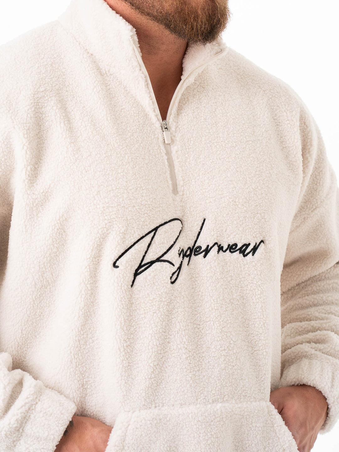 Unisex Teddy Jumper - Bone Clothing Ryderwear