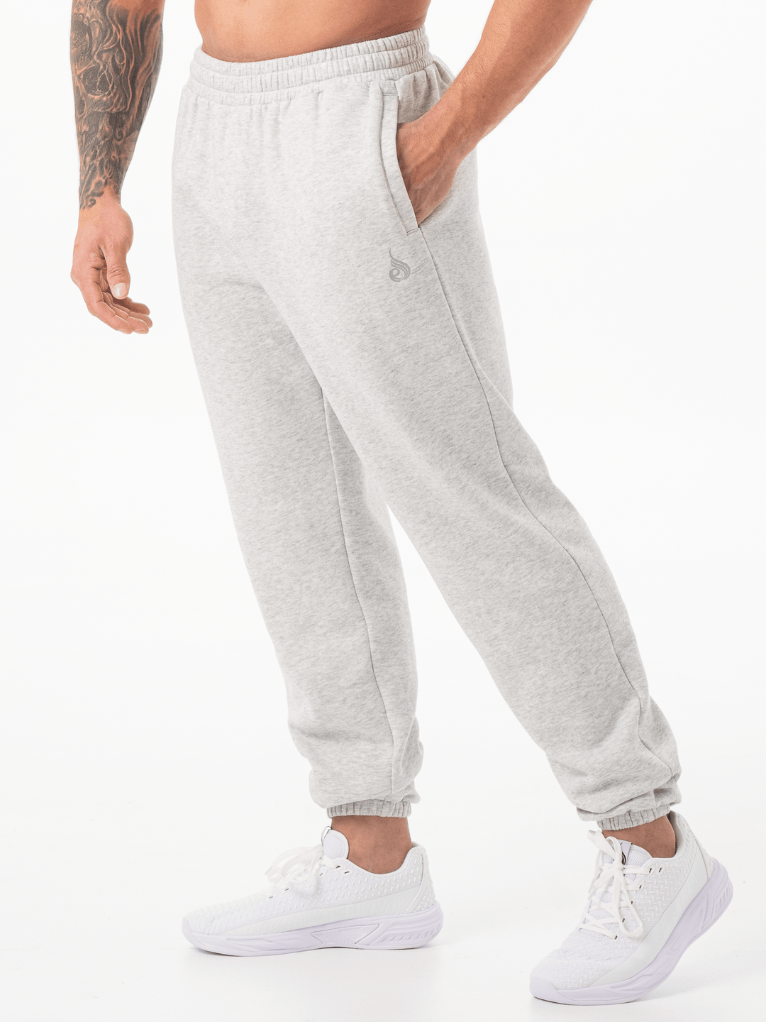 Unisex Track Pants - Snow Marl Clothing Ryderwear