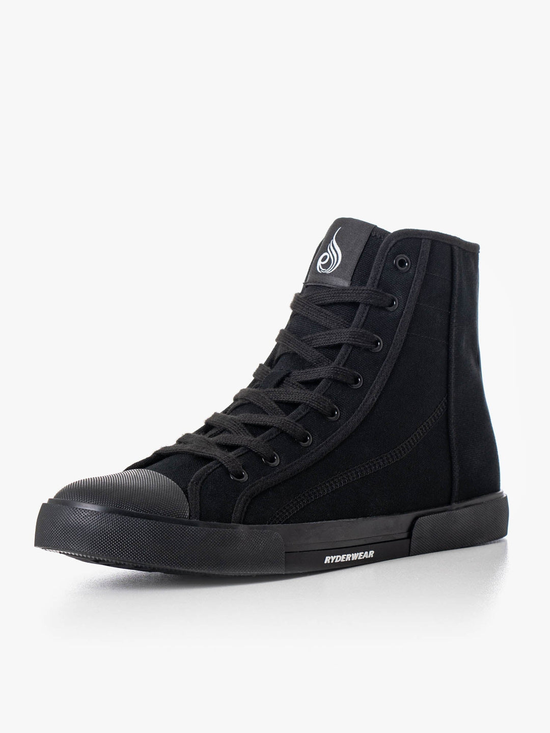 Vulcanised High Top - Black Shoes Ryderwear