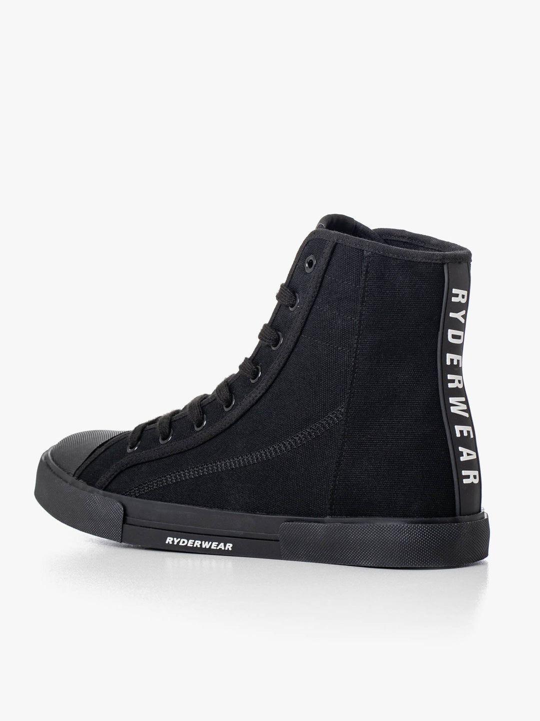 Vulcanised High Top - Black Shoes Ryderwear