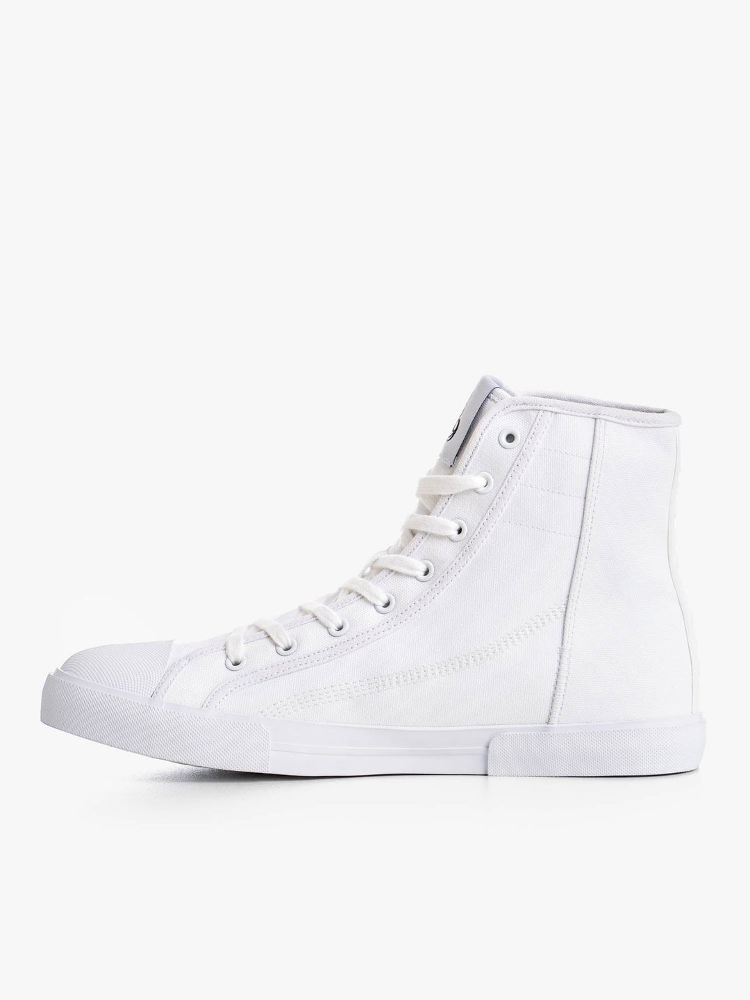 Vulcanised High Top - White Shoes Ryderwear