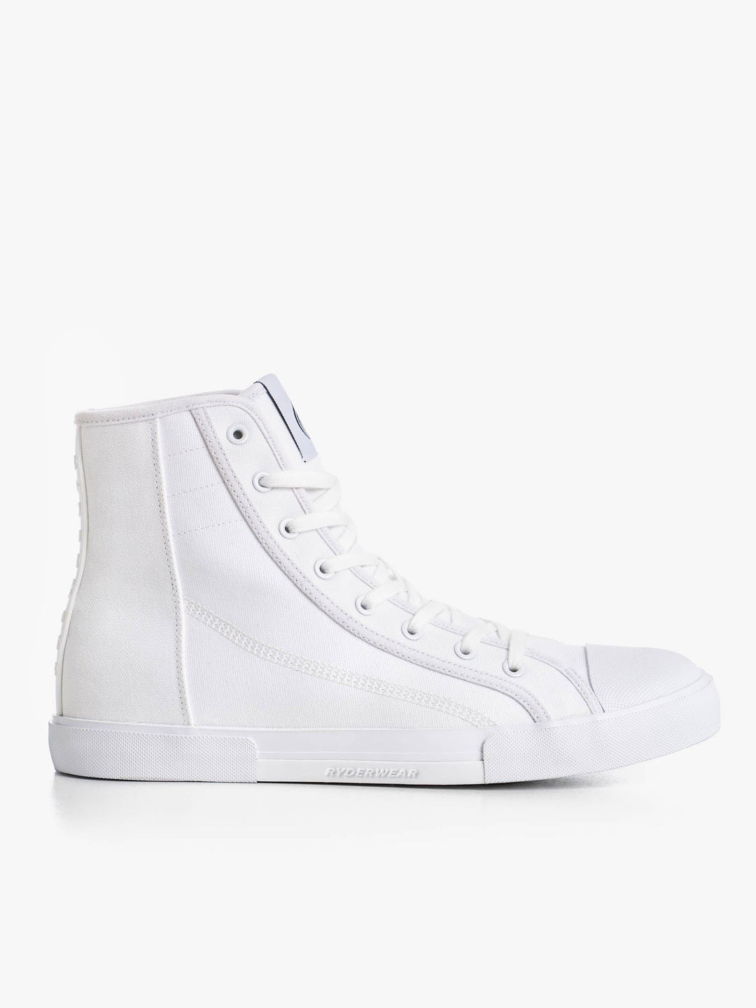 Vulcanised High Top - White Shoes Ryderwear