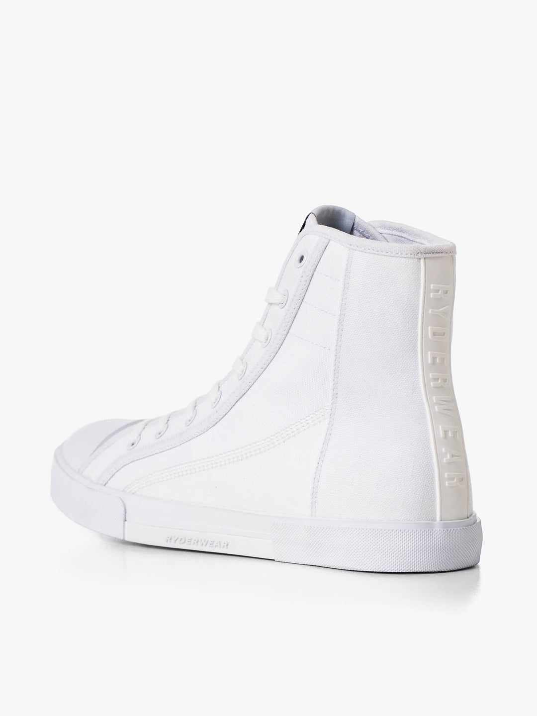 Vulcanised High Top - White Shoes Ryderwear