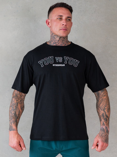 You vs You Oversized T-Shirt Black