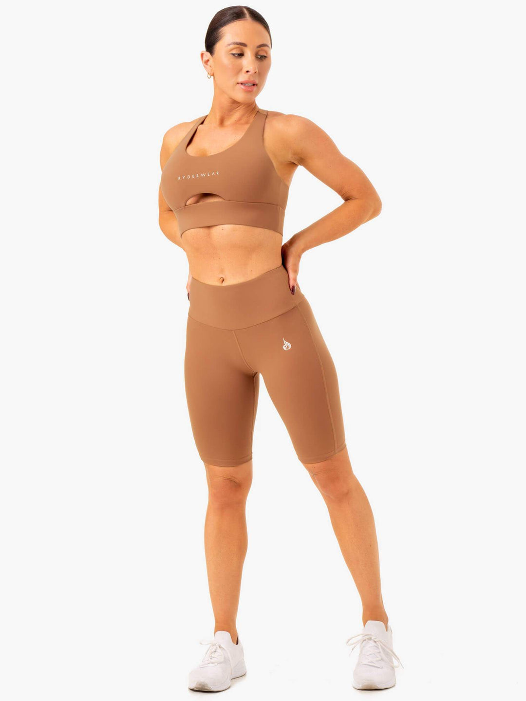 Action Bike Short - Mocha Clothing Ryderwear