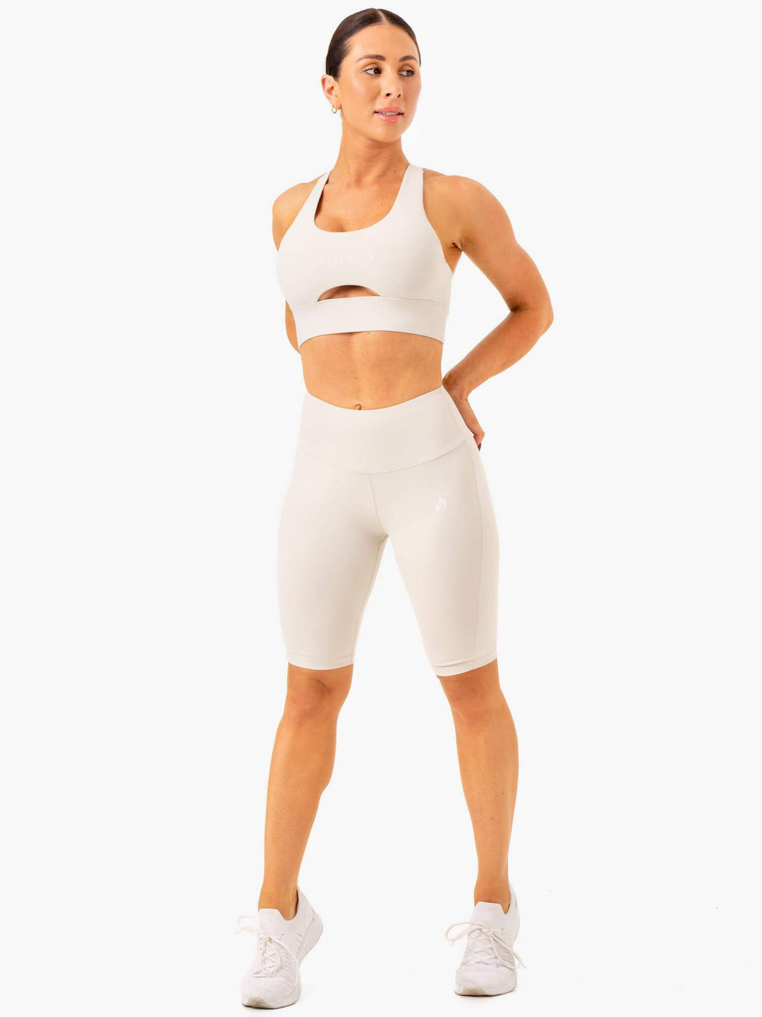 Action Bike Short - Snow Grey Clothing Ryderwear