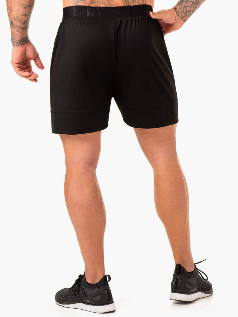 Action Mesh Short - Black - Ryderwear