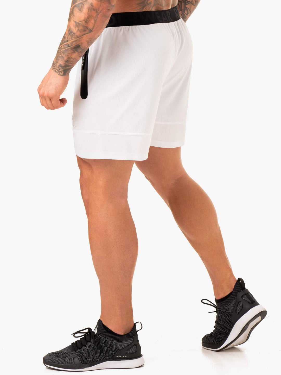 Action Mesh Short - White Clothing Ryderwear