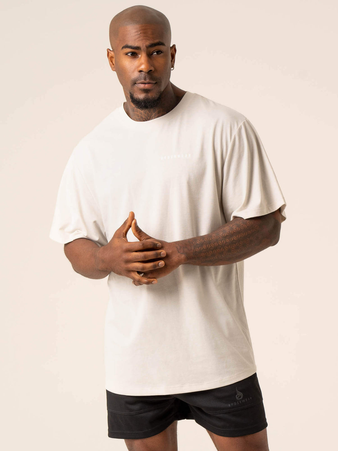 Advance Oversized T-Shirt - Stone Clothing Ryderwear