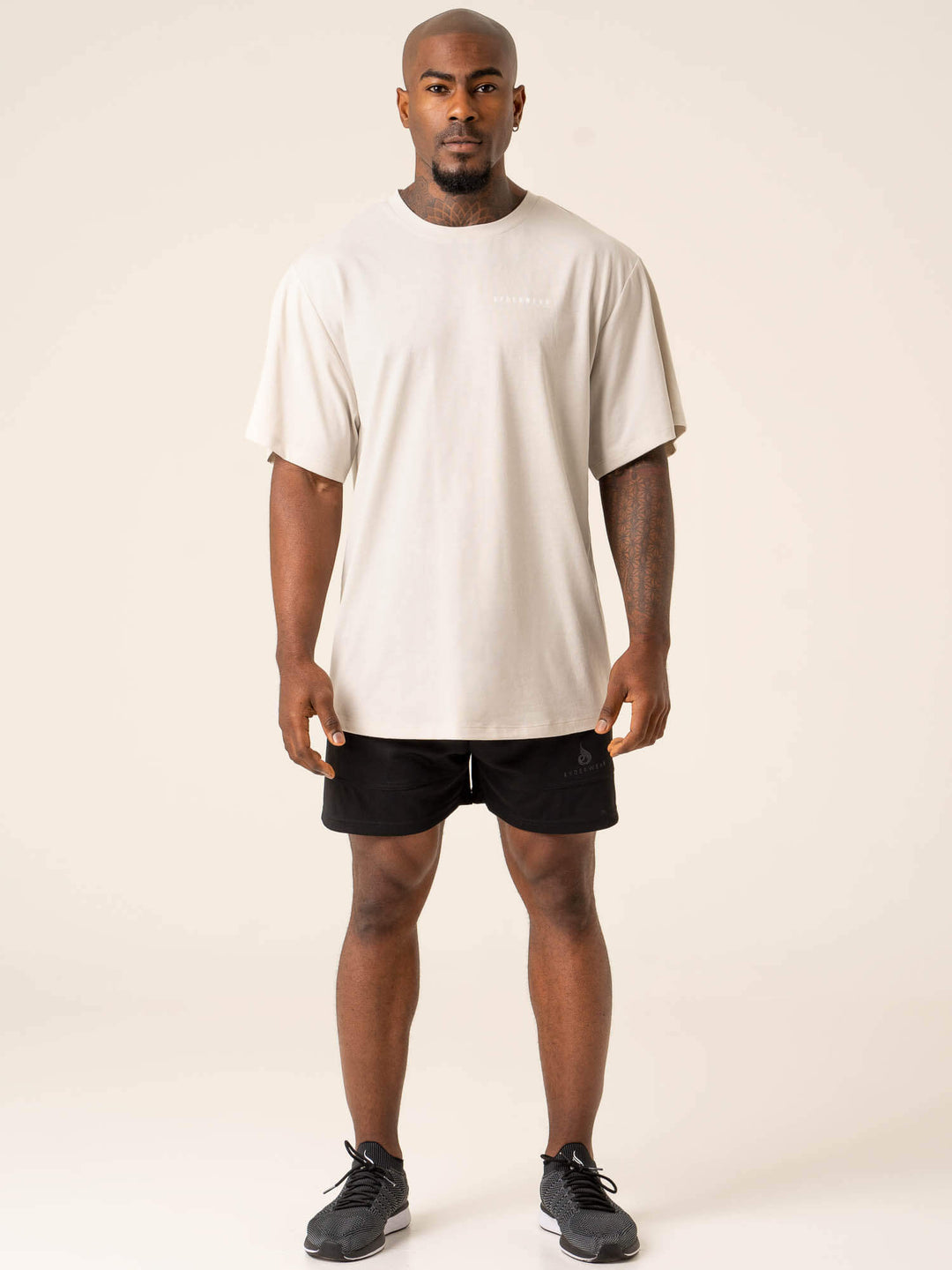 Advance Oversized T-Shirt - Stone Clothing Ryderwear