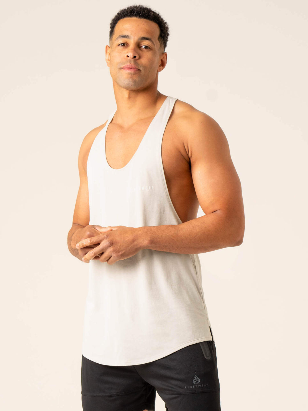 Advance Stringer T-Back - Stone Clothing Ryderwear