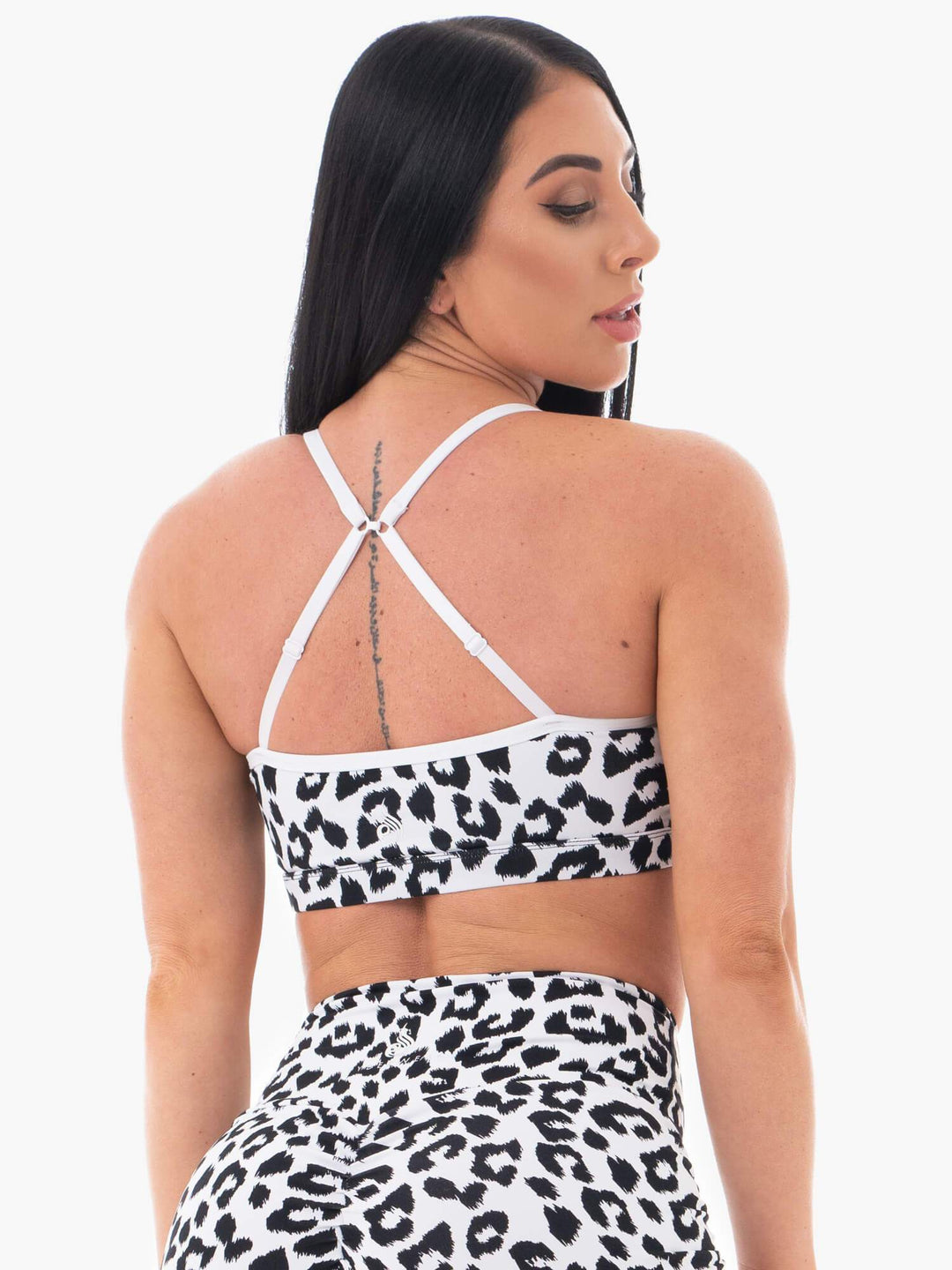 Animal Sports Bra - Snow Leopard Clothing Ryderwear