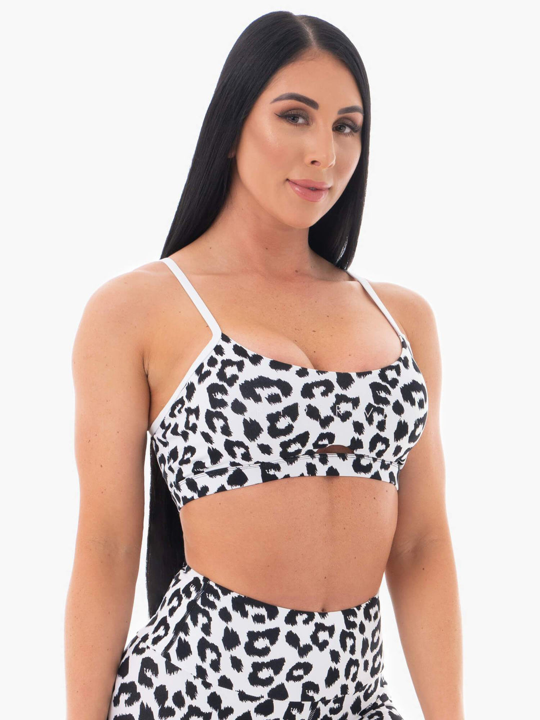 Animal Sports Bra - Snow Leopard Clothing Ryderwear