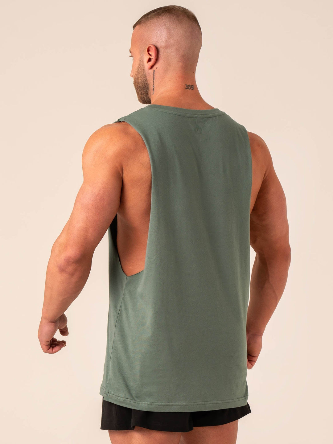 Baller Tank - Fern Green Clothing Ryderwear