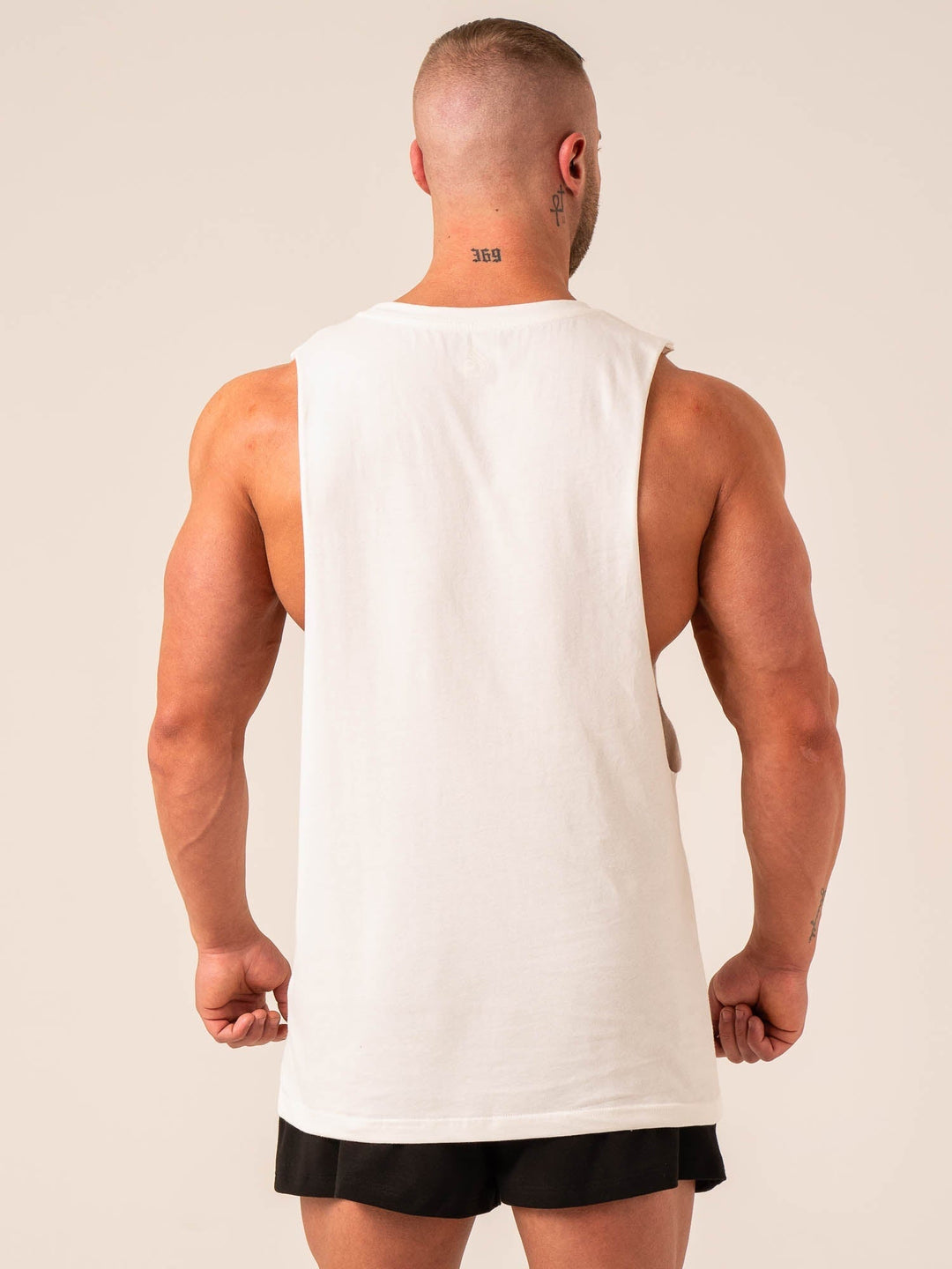 Baller Tank - White Clothing Ryderwear