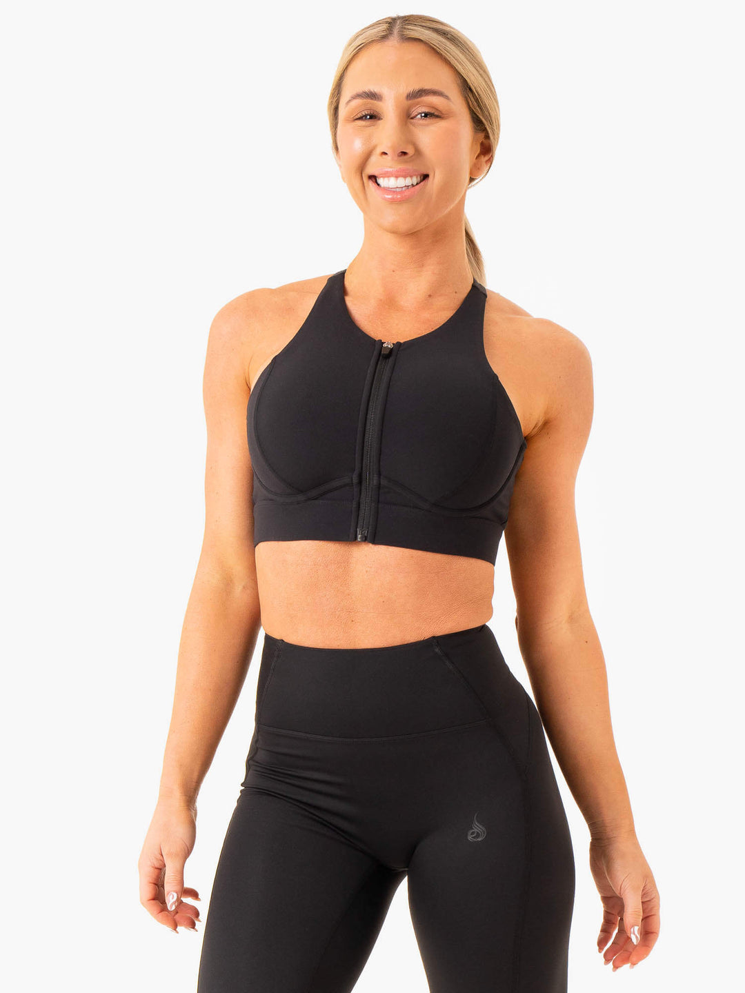 Critical High Impact Sports Bra - Black Clothing Ryderwear