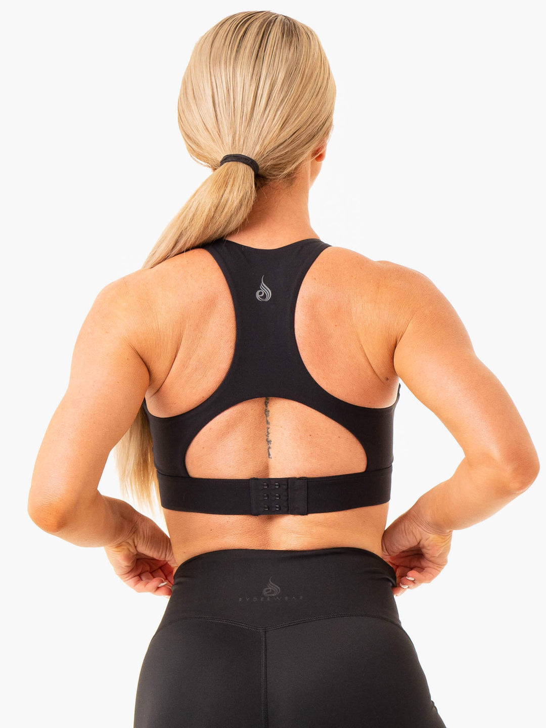 Critical High Impact Sports Bra - Black Clothing Ryderwear