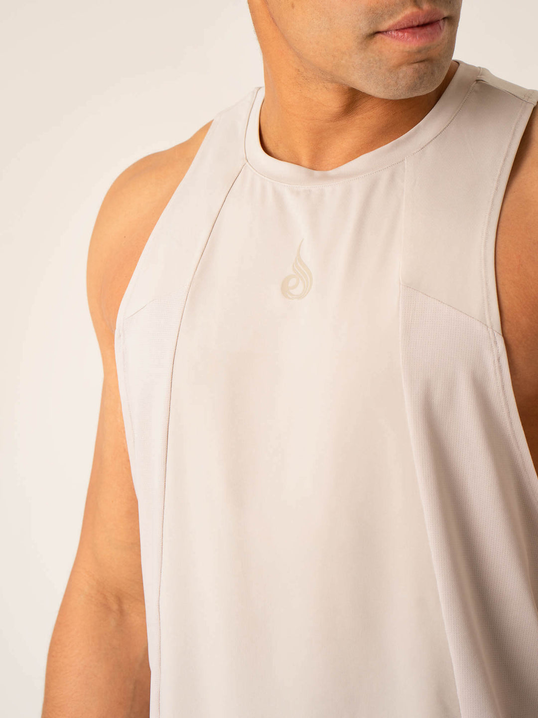 Dynamic Baller Tank - Stone Clothing Ryderwear