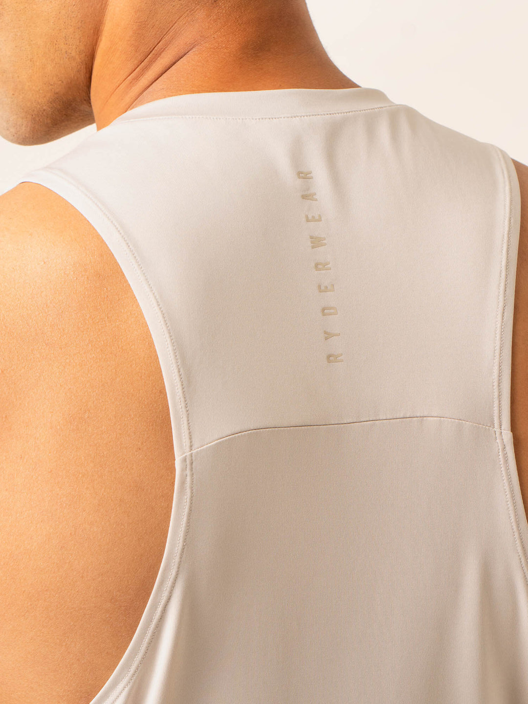 Dynamic Baller Tank - Stone Clothing Ryderwear