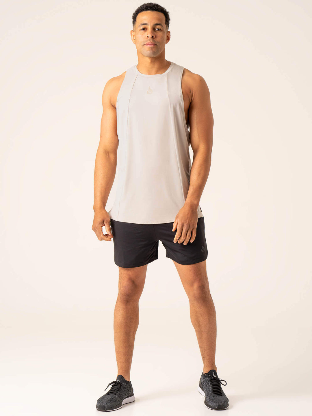 Dynamic Baller Tank - Stone Clothing Ryderwear