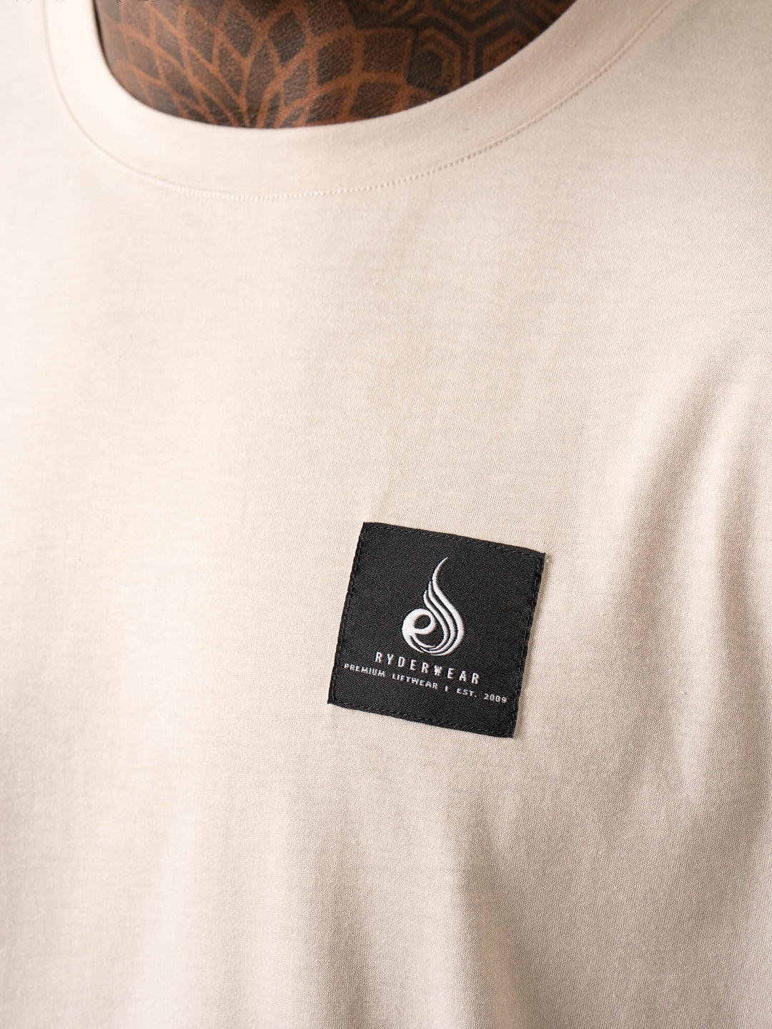 Dynamic Oversized T-Shirt - Stone Clothing Ryderwear