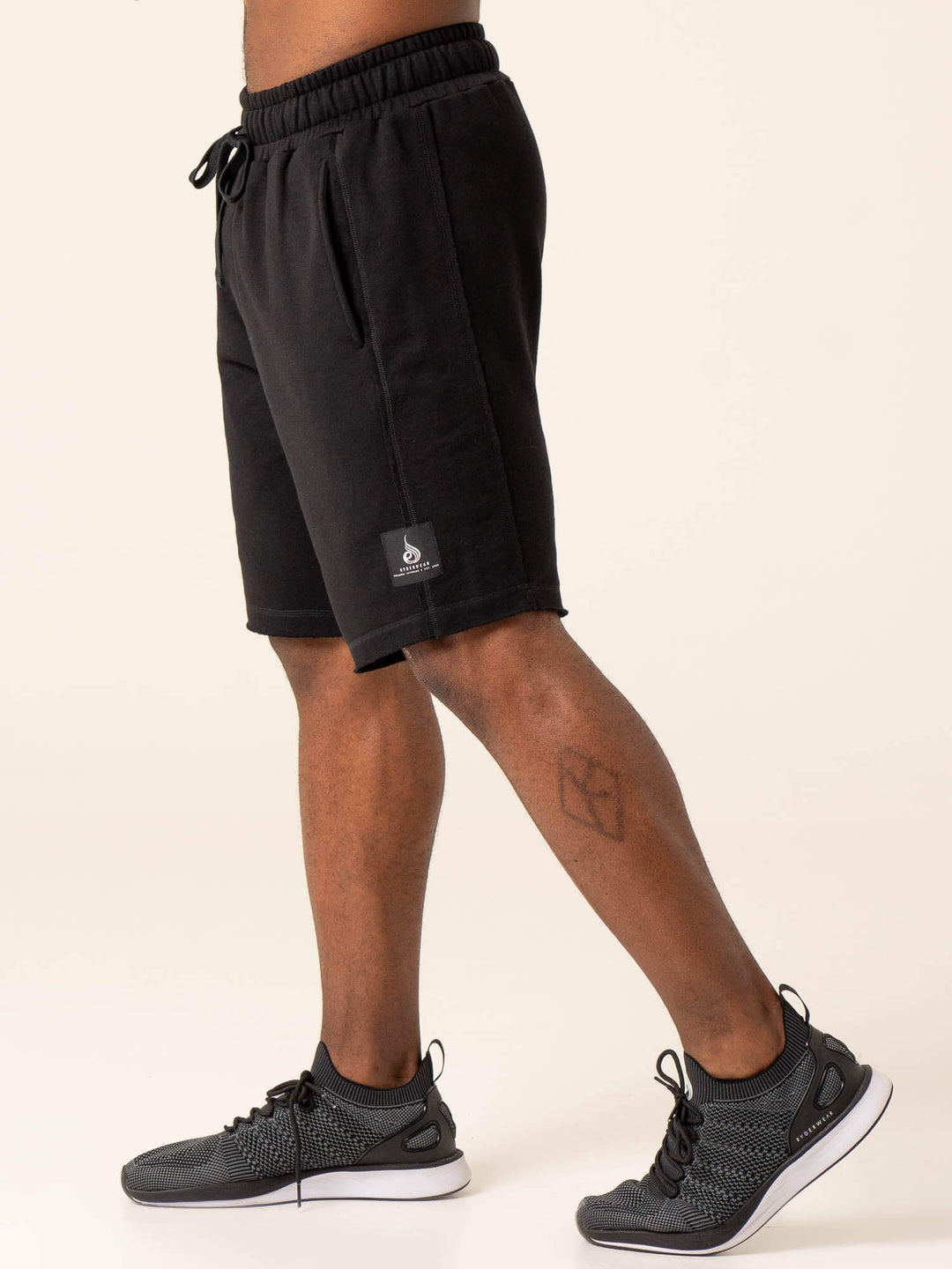Dynamic Track Short - Black Clothing Ryderwear