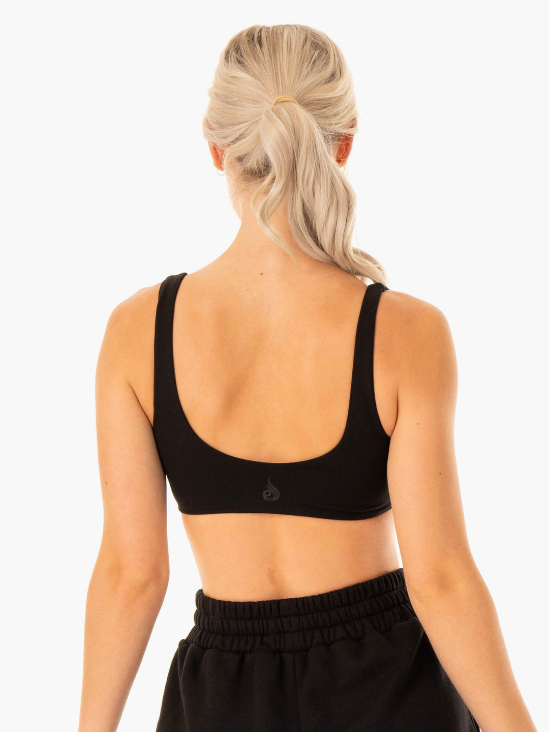 Elevate Lounge Bra - Black Clothing Ryderwear