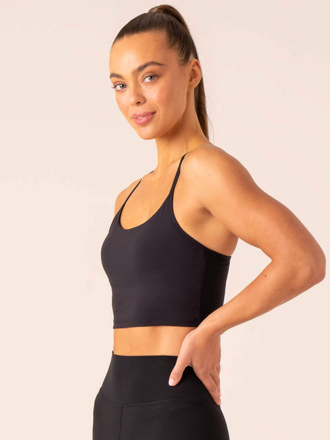 Embody Compression Tank Bra - Black Clothing Ryderwear