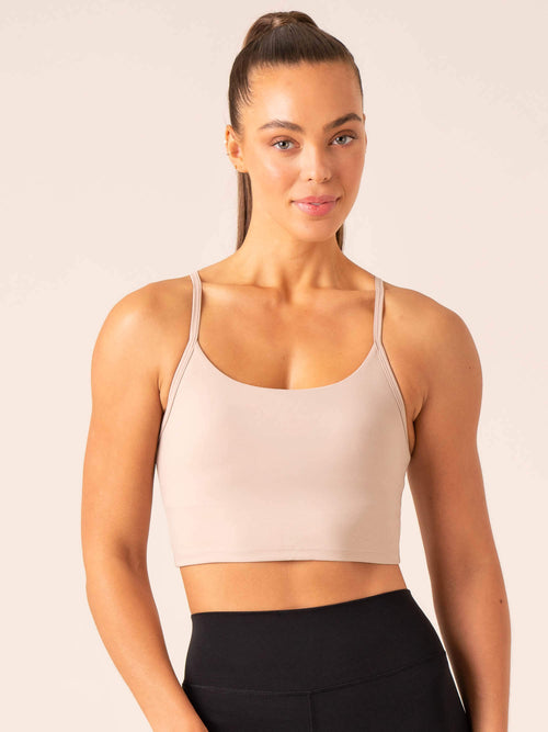 Embody Compression Tank Bra Mushroom
